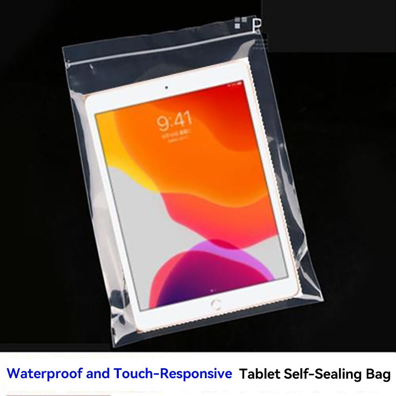 Resealable Self Sealing Clear Plastic Bags For Tablet 20cm*28cm (100 pcs)
