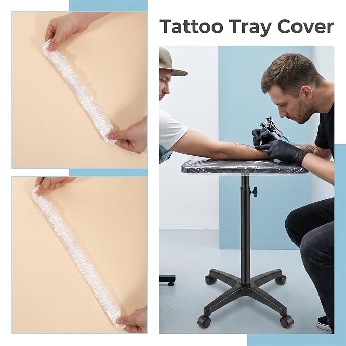 50 PCS Tattoo Tray Covers, Disposable Arm Rest Covers 23.6 x 27.5 inch (60*70cm)