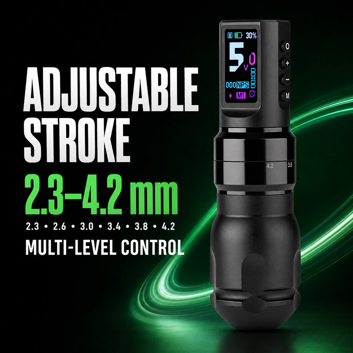 Tuffking Wireless Tattoo Pen Machine with One Battery