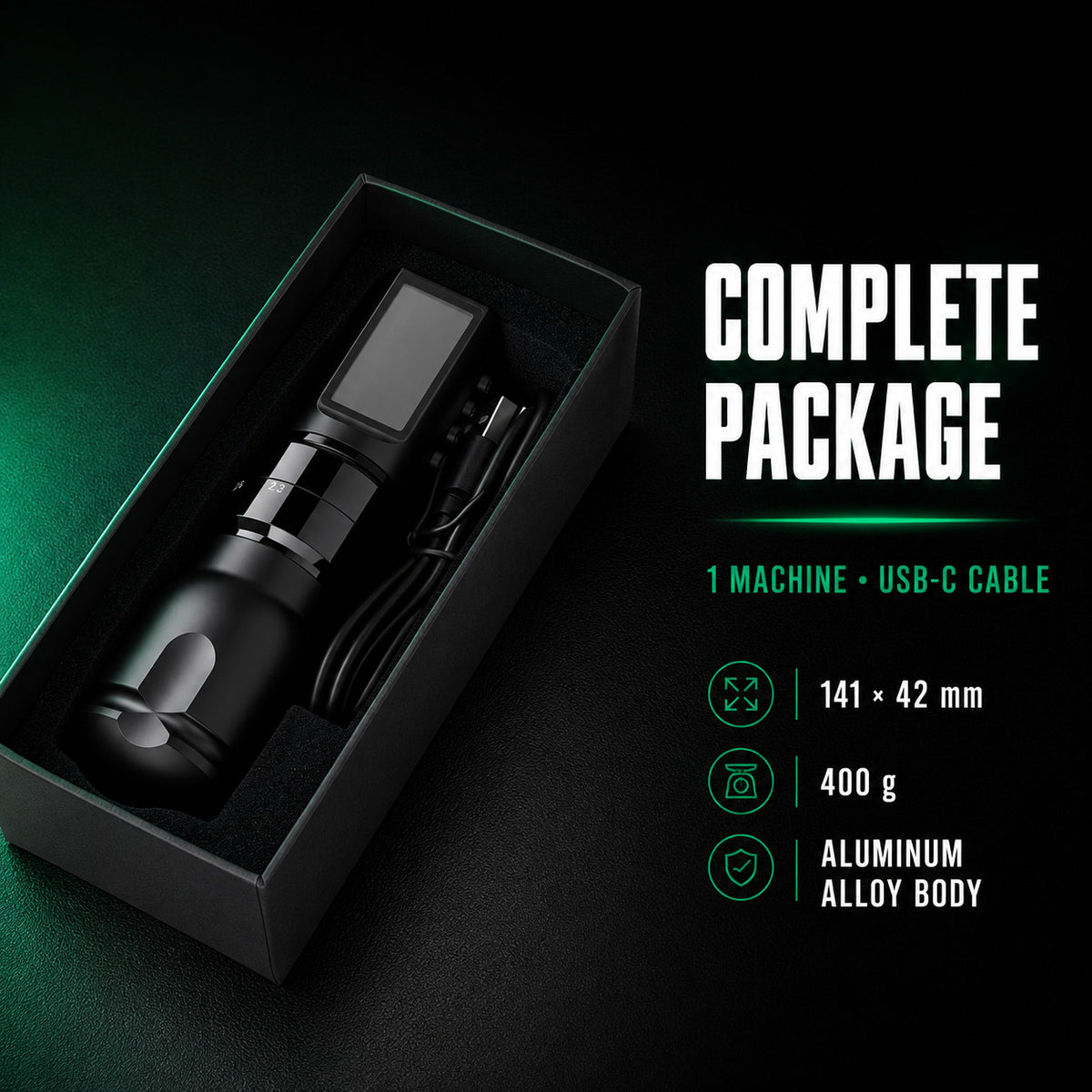 Tuffking Wireless Tattoo Pen Machine with One Battery