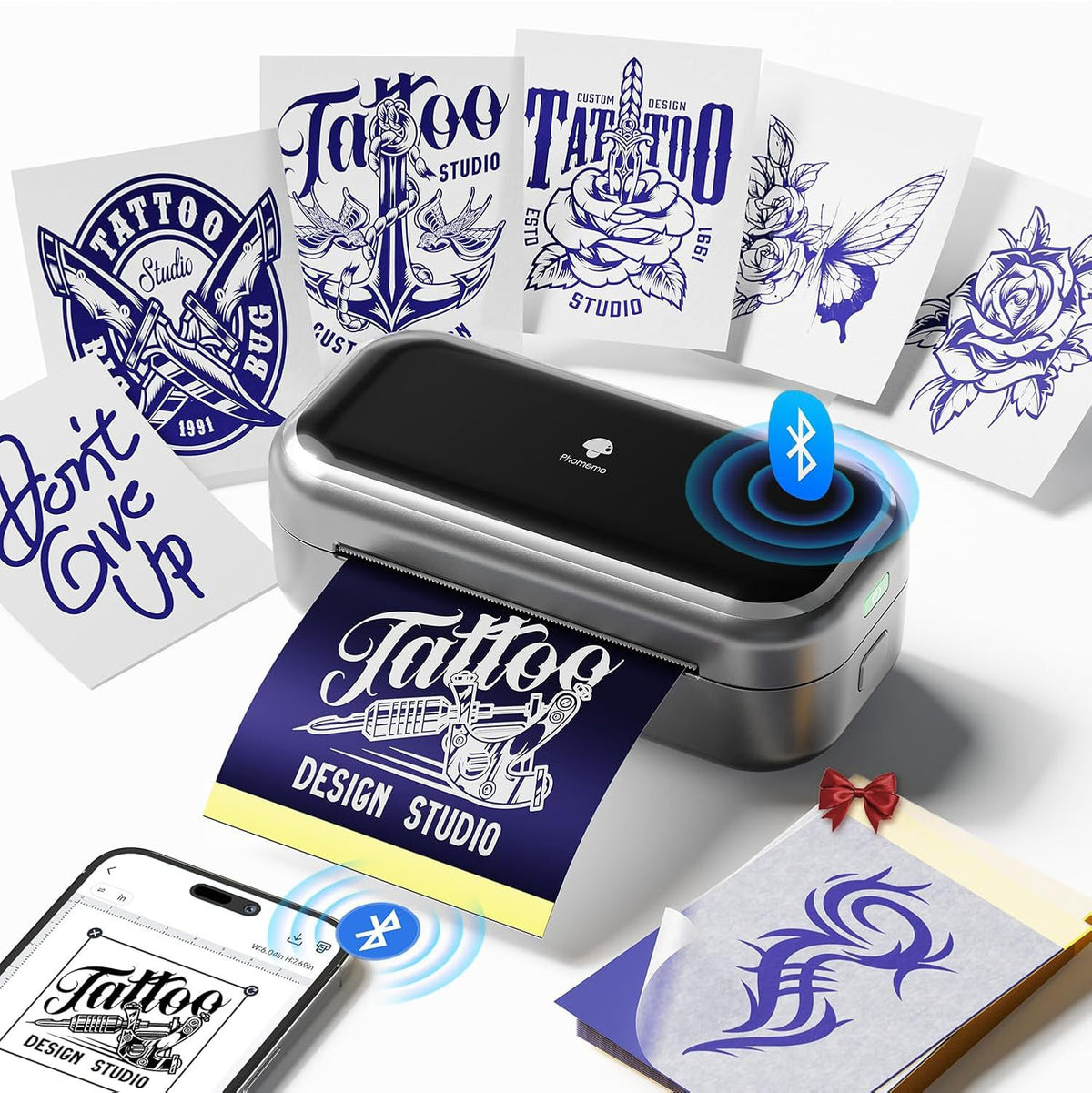 Tattoo Mate Bluetooth Tintenloser Drucker