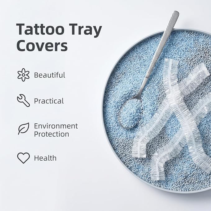 50 PCS Tattoo Tray Covers, Disposable Arm Rest Covers 23.6 x 27.5 inch （60*70cm）