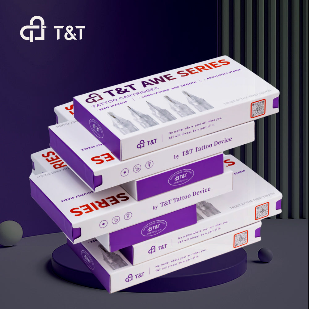 [New Customers Only] T&T AWE Tattoo Needles RL Trial Kit (10 pcs/box)
