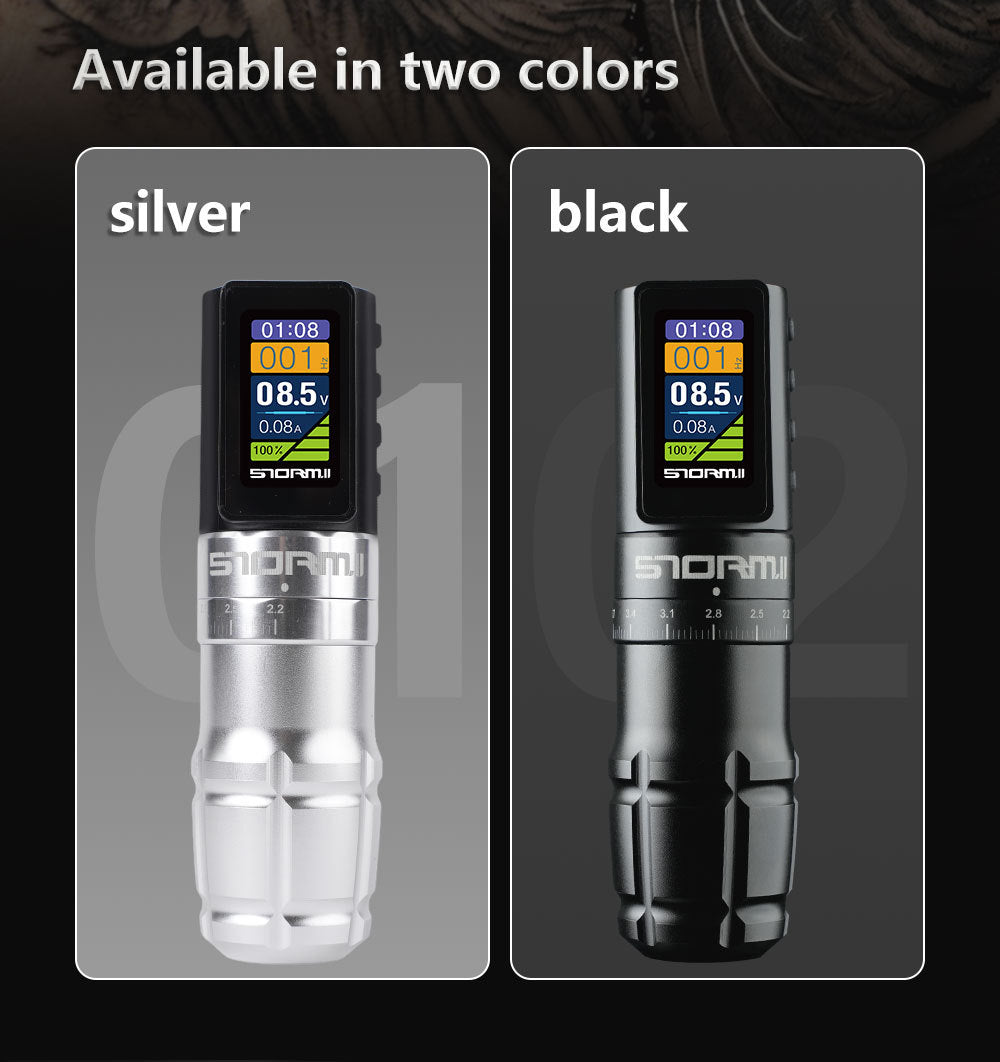 STORM Wireless Tattoo Pen Machine With One Battery