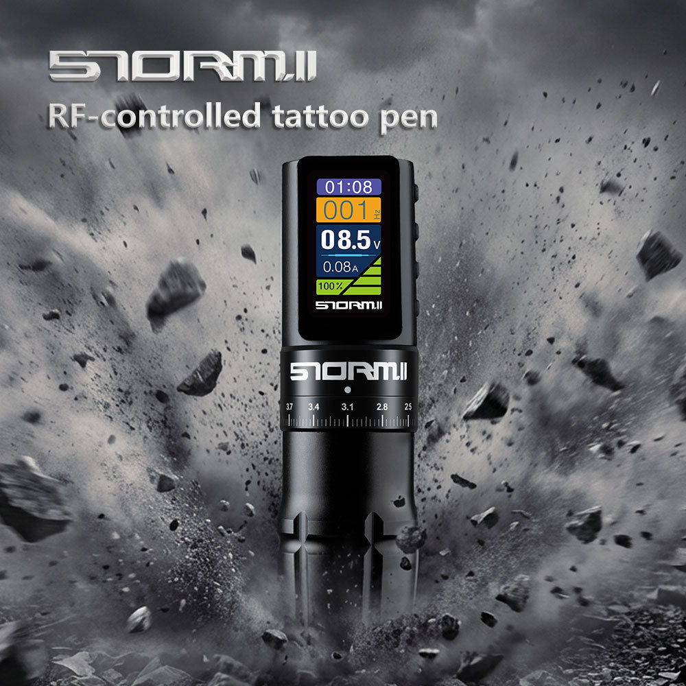 STORM Wireless Tattoo Pen Machine With One Battery
