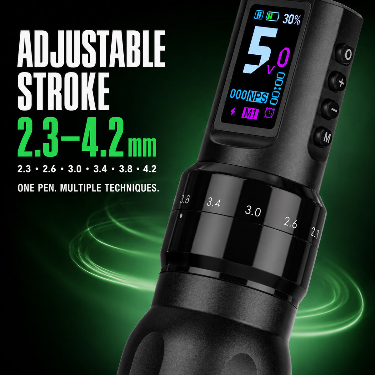 Tuffking Wireless Tattoo Pen Machine with One Battery