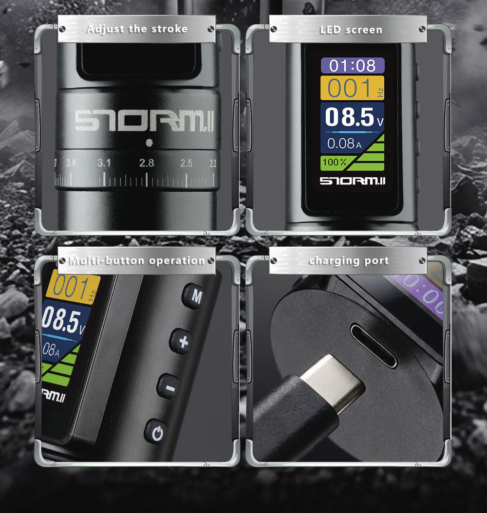 STORM Wireless Tattoo Pen Machine With One Battery