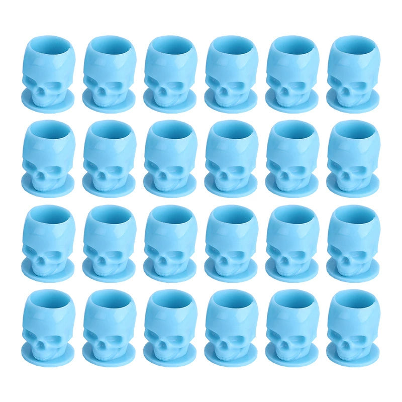 Plastic Skull Disposable Tattoo Ink Cup (200 pcs)